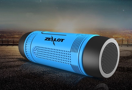 Altoparlanti portatili di Bluetooth della torcia elettrica del LED impermeabili per lo sport all'aperto della bicicletta