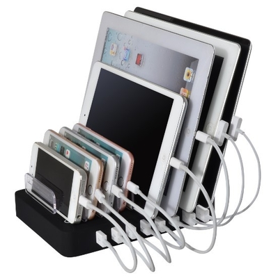 Multi bacino della stazione di carico del dispositivo, funzione della stazione di aggancio di USB Iphone di 8 porti multi