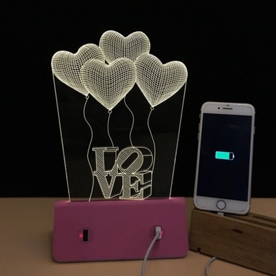 Bordo mobile di RAcrylic della tassa della spina da 6000 MAh Iphone con la luce morbida del LED integrata