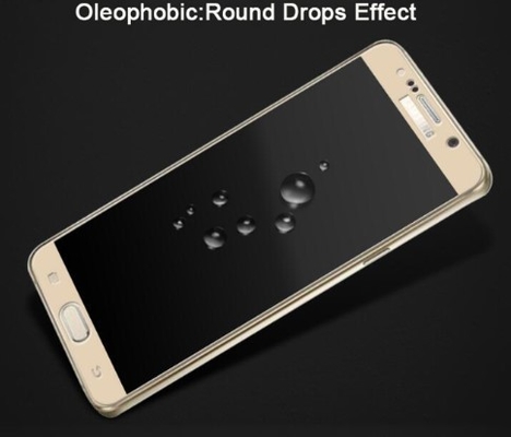 protettore di vetro dello schermo del telefono cellulare temperato 2.5D una copertura completa da 0,33 millimetri per il Samsung Note 5