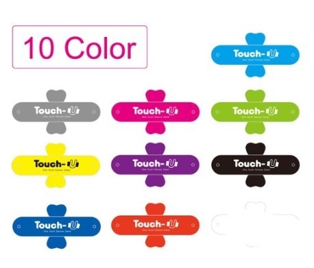 Tocco - U uno - supporto del supporto dell'anello del telefono del silicone di tocco multicolore