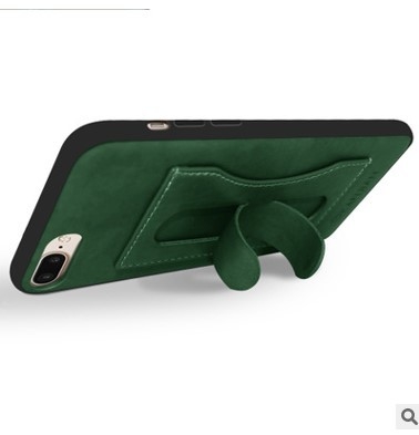 rivestimento protettivo inclusivo dell'automobile del titolare della carta del cuoio di Apple 8plus delle coperture del telefono cellulare iPhone7